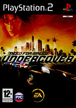 Скан обложки игры Need For Speed: Undercover на PlayStation 2